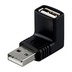 USB Adapter (A han til B hun) - Vinkel