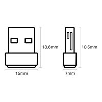 USB WiFi adapter 600Mbps (Dual Band) TP-Link Archer T2U Nano