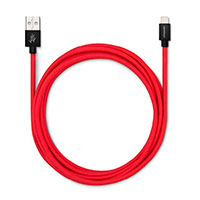 Usbepower Cosmo Lightning Kabel m/Etui - 1,2m (USB-A/Lightning) Rd
