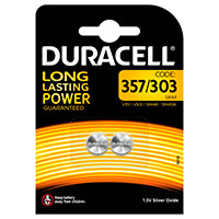 V357/V303 batteri - SR44 (urbatteri) Duracell - 1-Pack