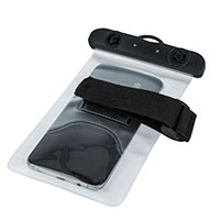 OEM Vandtt Smartphone taske m/armbind (5,5tm) Transparent