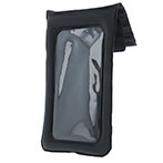 Vandtæt Smartphone taske m/lynlås (6.5-6.8tm) Sort
