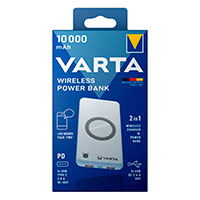 Varta 57913 10W PD QC Trdls Powerbank 10000mAh (USB-C/USB-A)