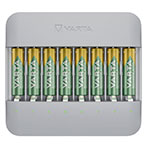 Varta Eco Charger Multi Recycled Batterilader m/Batterier 8x2100mAh (AA)
