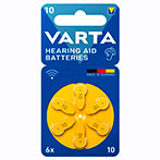 Varta Hearing Aid 10 Batteri t/Høreapparat - 6pk