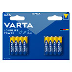 Varta Longlife Power AAA LR03 Batteri 1,5V (Alkaline) 16pk