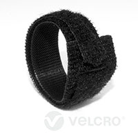 Velcro One Wrap Strap Kabelbinder Velcrobnd - 20mm (150mm) 100pk - Sort