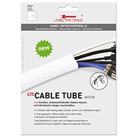 LTC Cable Tube Kabelsamler (hvid) 2m