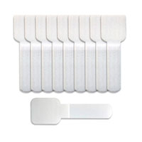 Velcrobnd LTC Wall selvklbende 9cm (hvid) 10-Pack