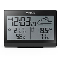 Ventus W220 Vejrstation m/stort display (sensor)