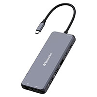 Verbatim 14-i-1 USB-C Pro Multiport Hub (USB-C/HDMI/3,5mm/RJ45/USB-A)