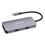 Verbatim 5-i-1 USB-C Pro Multiport Hub (USB-A/HDMI/USB-C/RJ45)