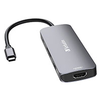 Verbatim 8-i-1 USB-C Pro Multiport Hub (USB-A/USB-C/HDMI/Kortlser)