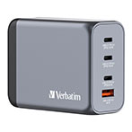 Verbatim GNC-200 GaN QC PD 200W USB-C Oplader (3xUSB-C/1xUSB-A)