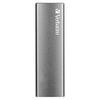 Verbatim Store n Go Vx500 Ekstern SSD Harddisk 120GB (USB-C/USB-A)