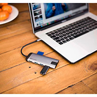 Verbatim USB-C 3.1 Dock (USB-A/HDMI/SDHC/RJ45)