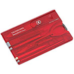 Victorinox Swisscard Neglesæt (10 funktioner) Rød