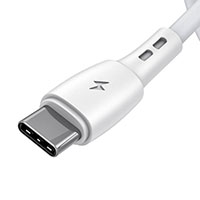 Vipfan Racing X05 3A USB-C Kabel - 1m (USB-A/USB-C) Hvid