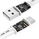 Vipfan Racing X05 3A USB-C Kabel - 1m (USB-A/USB-C) Hvid