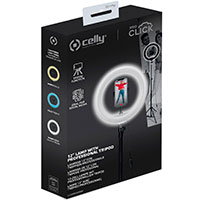 Tripod m/ Ring Light (12tm) Celly ProClick