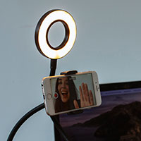 Universal Ring Light & Bordholder til Smartphone - ThumbsUp