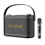 W-King H10 S Bluetooth Højttaler m/Mikrofon (80W) Sort