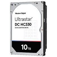 WD 10TB Ultrastar HC330 WUS721010ALE6L4 HDD - 7200RPM -3,5tm