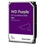 WD 1TB WD10PURZ Purple Surveillance HDD - 5400RPM - 3,5tm