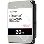 WD 20TB Ultrastar HC560 0F38755 HDD - 7200RPM - 3,5tm