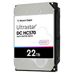 WD 22TB Ultrastar HC570 0F48155 HDD - 7200RPM - 2,5tm