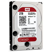 WD 2TB WD2002FFSX Red Pro NAS HDD - 7200RPM - 3,5tm