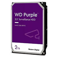 WD 2TB WD22PURZ Purple HDD - 5400RPM - 3,5tm - 256MB cache
