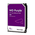 WD 4TB WD43PURZ Purple Surveillance HDD - 3,5tm