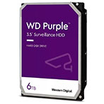 WD 6TB WD63PURZ Purple HDD - 5400RPM - 3,5tm - 256MB cache