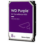 WD 8TB WD84PURZ Purple Surveillance HDD - 5640RPM - 3,5tm
