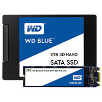 WD Blue 3D Nand M.2 Intern SSD 2TB (SATA III) 