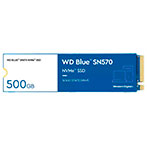 WD Blue SN570 Intern SSD 500GB - M.2 PCle 3.0 (NVMe)