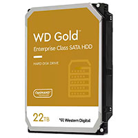 WD Gold WD221KRYZ HDD Harddisk 22TB - 7200RPM - 3,5tm