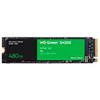 WD Green SN350 Intern SSD 480GB - M.2 PCle 3.0 (NVMe)