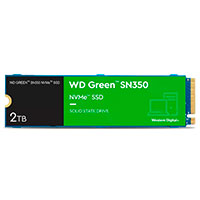 WD Green SN350 SSD Hardisk 2TB - M.2 PCle 3.0 (NVMe)