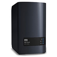 WD My Cloud Expert Series EX2 Ultra NAS - 2x 2TB - 3,5tm