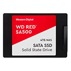 WD Red SA500 NAS SSD Harddisk 4TB (SATA-600) 2,5tm