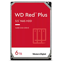 WD WD60EFPX Red Plus HDD Harddisk 6TB - 5400RPM - 3,5tm