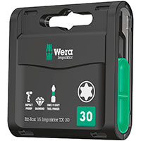 Wera Bit-Box 15 Impaktor TX Torx-bits - TX30 (15 stk)