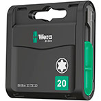 Wera Bit-Box 20 TX Torx-bits - TX20 (20 stk)