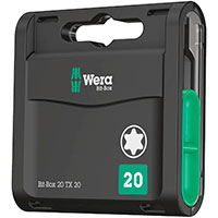Wera Bit-Box 20 TX Torx-bits - TX20 (20 stk)