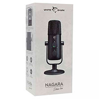 White Shark DSM-02 Nagara Studie Mikrofon USB (14cm) Sort