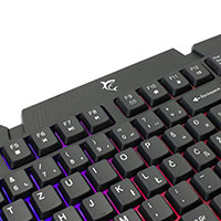 White Shark GK-2105  Gaming Tastatur m/LED (Membran) Sort
