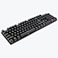 White Shark GK-2107 Gaming Tastatur m/LED (Membran) Sort/Rd