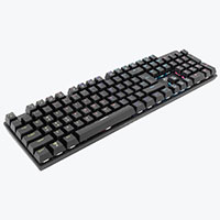White Shark GK-2107 Gaming Tastatur m/LED (Membran) Sort/Rd